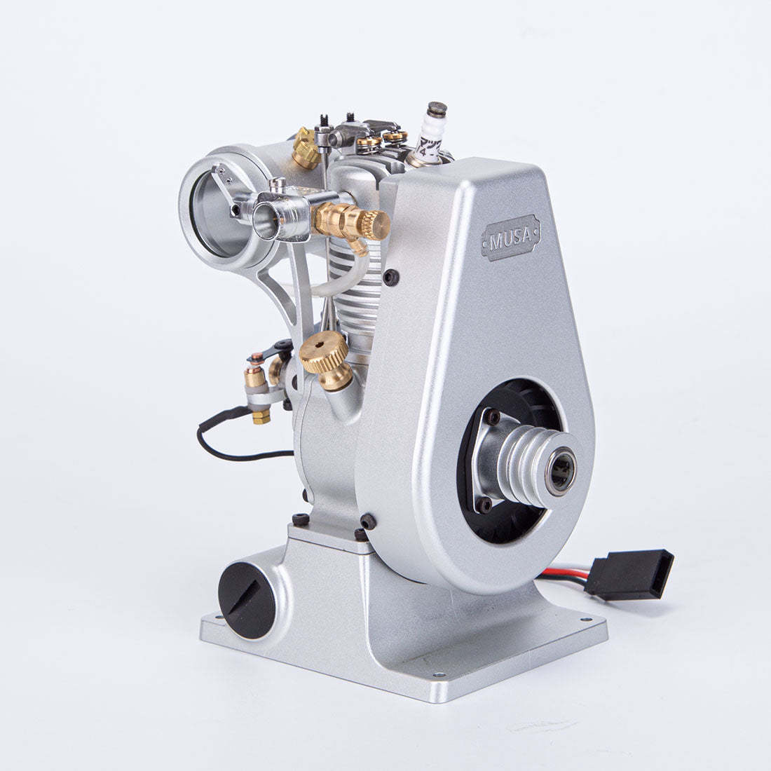 MUSA F1-2.7cc George Luhrs Tribute Vertical 4 Stroke Stationary Gas Engine Model-helloworld7