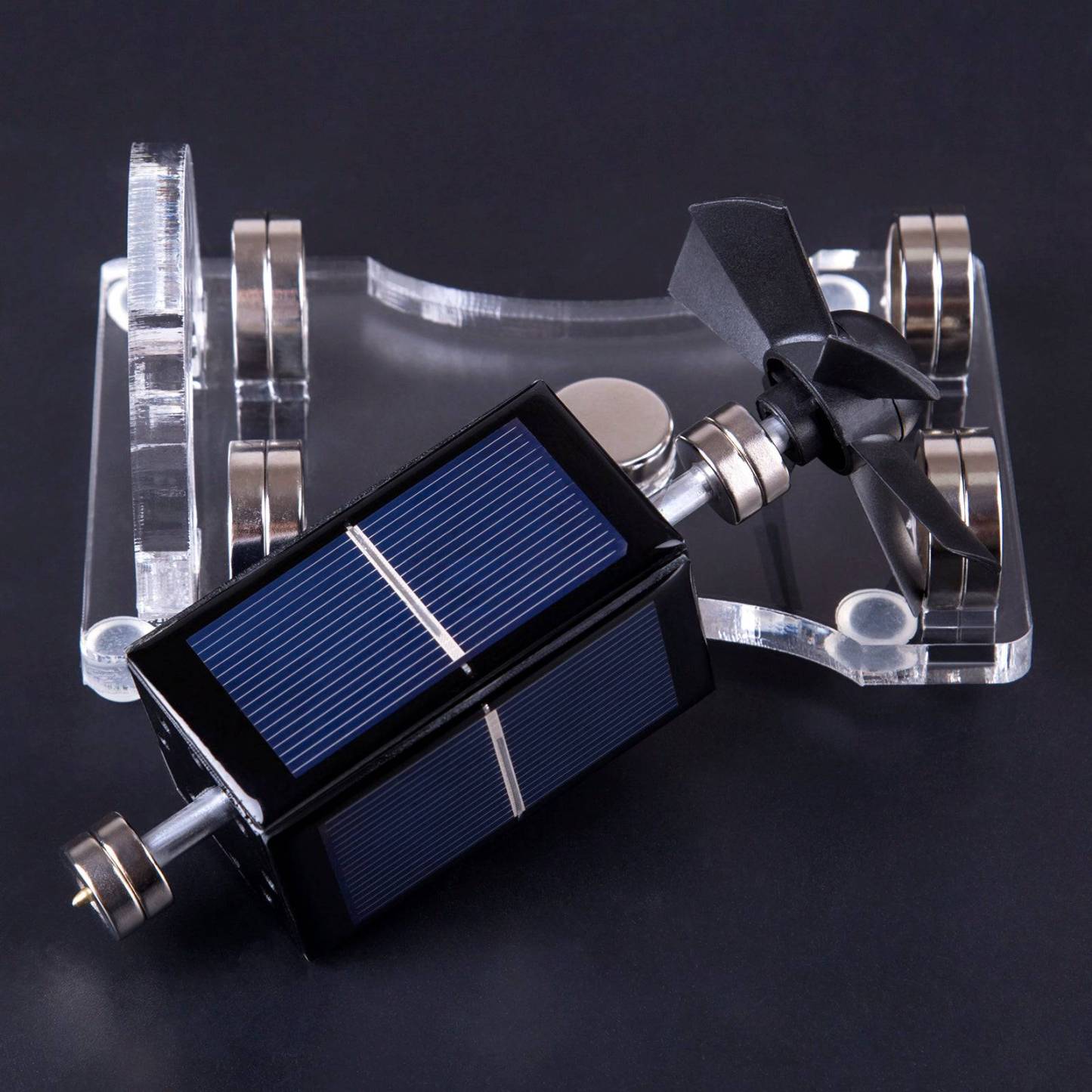 Magnetic Levitation Solar Motor Model Science Physics Gift for Home Office Decor-helloworld7