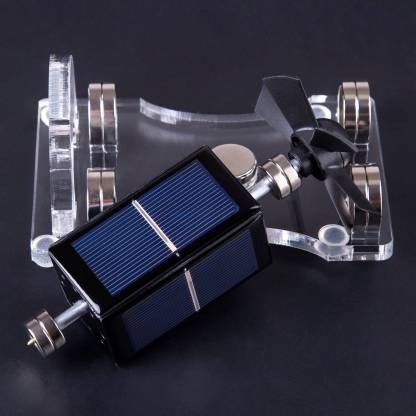 Magnetic Levitation Solar Motor Model Science Physics Gift for Home Office Decor-helloworld7