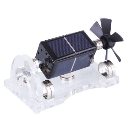 Magnetic Levitation Solar Motor Model Science Physics Gift for Home Office Decor-helloworld7