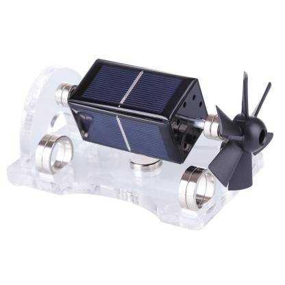 Magnetic Levitation Solar Motor Model Science Physics Gift for Home Office Decor-helloworld7