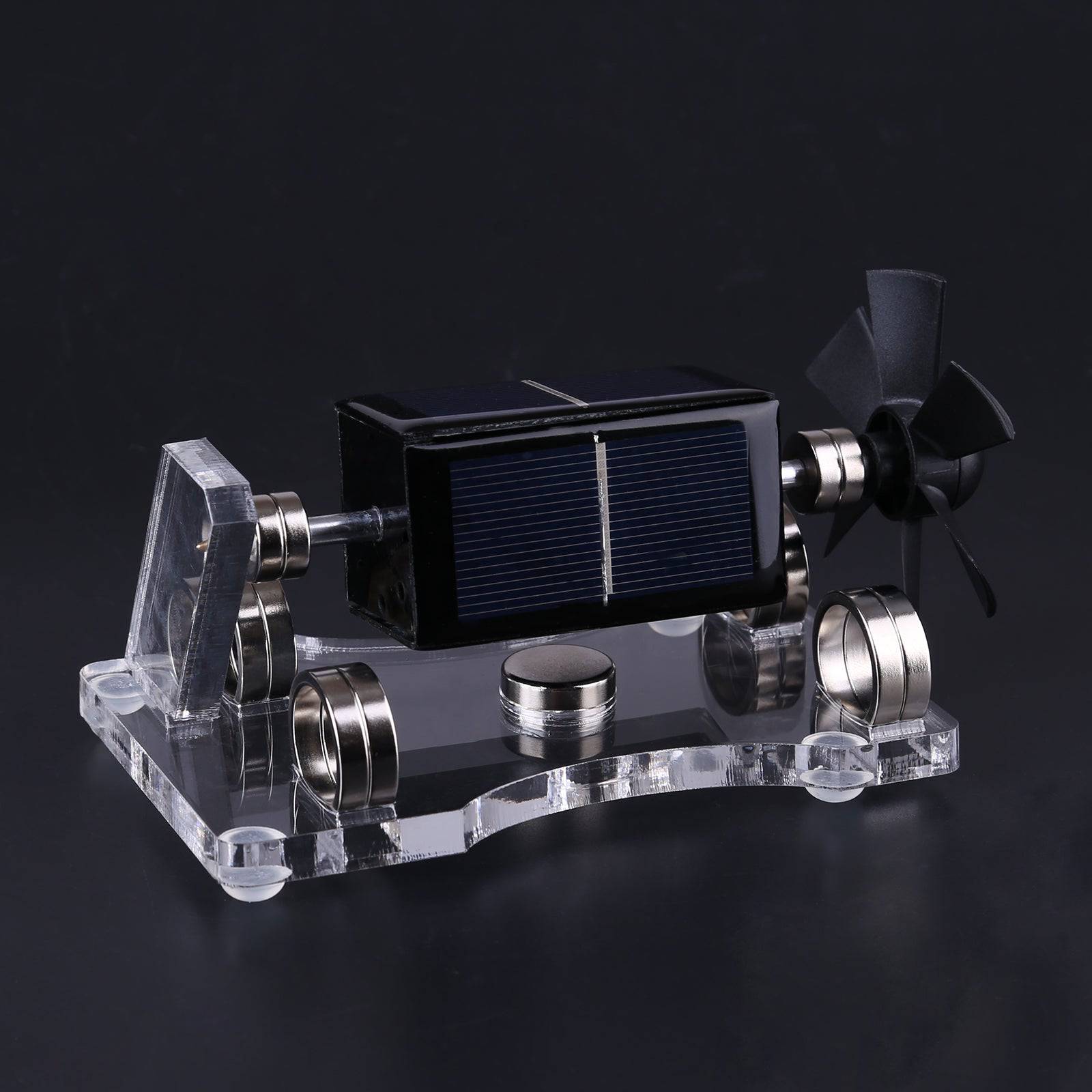Magnetic Levitation Solar Motor Model Science Physics Gift for Home Office Decor-helloworld7