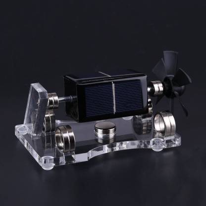 Magnetic Levitation Solar Motor Model Science Physics Gift for Home Office Decor-helloworld7