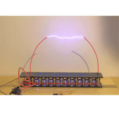 Marx Generator High Voltage Artificial Lightning DIY Kit Science Experiment Arc 200kV