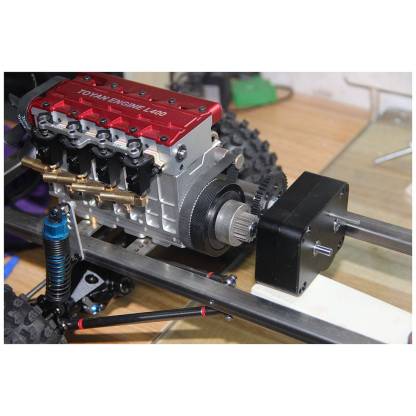 Metal Transmission Gearbox with Reverse Neutral Forward for Toyan FS-L400 FS-V800 Engine RC Car-helloworld7