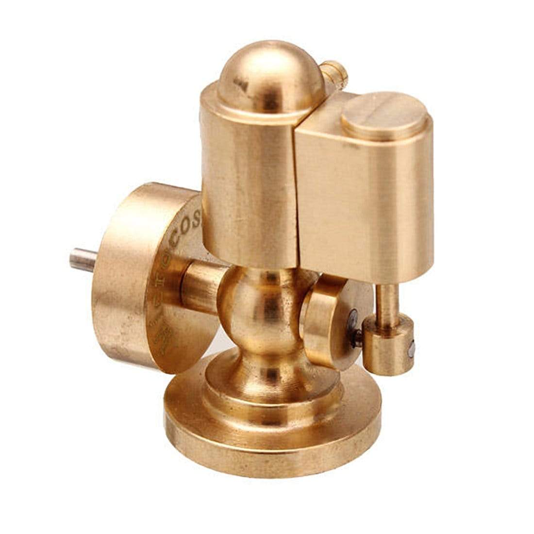 Micro Single Cylinder Pure Copper Steam Engine Model Kit for Small Boat Models