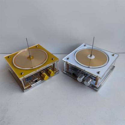 Mini Bluetooth Plasma Speaker Flat Panel Tesla Coil Touchable Arc Science Toy