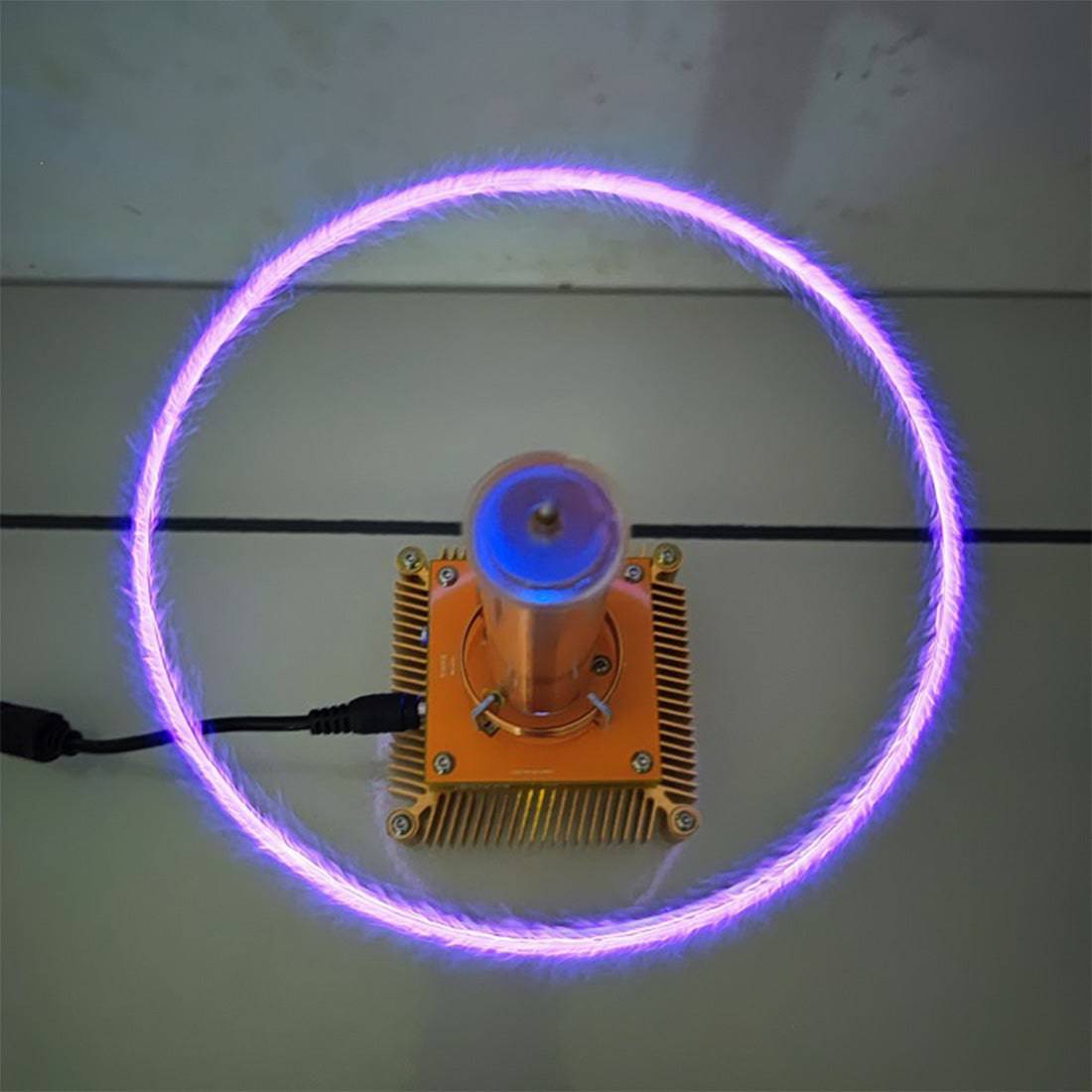 Mini Bluetooth Plasma Speaker Flat Panel Tesla Coil Touchable Arc Science Toy