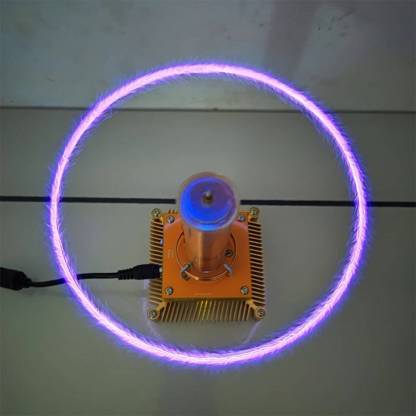 Mini Bluetooth Plasma Speaker Flat Panel Tesla Coil Touchable Arc Science Toy