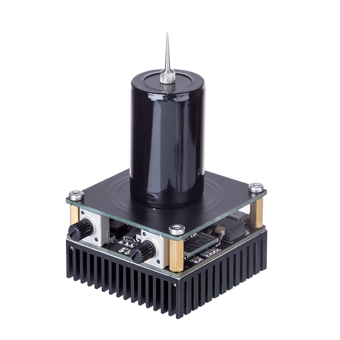 Mini Dual-Mode Bluetooth Musical Tesla Coil Plasma Speaker Touchable Arc Science Toy