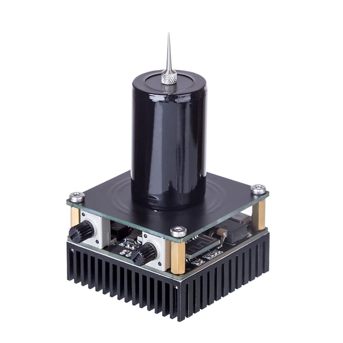 Mini Dual-Mode Bluetooth Musical Tesla Coil Plasma Speaker Touchable Arc Science Toy
