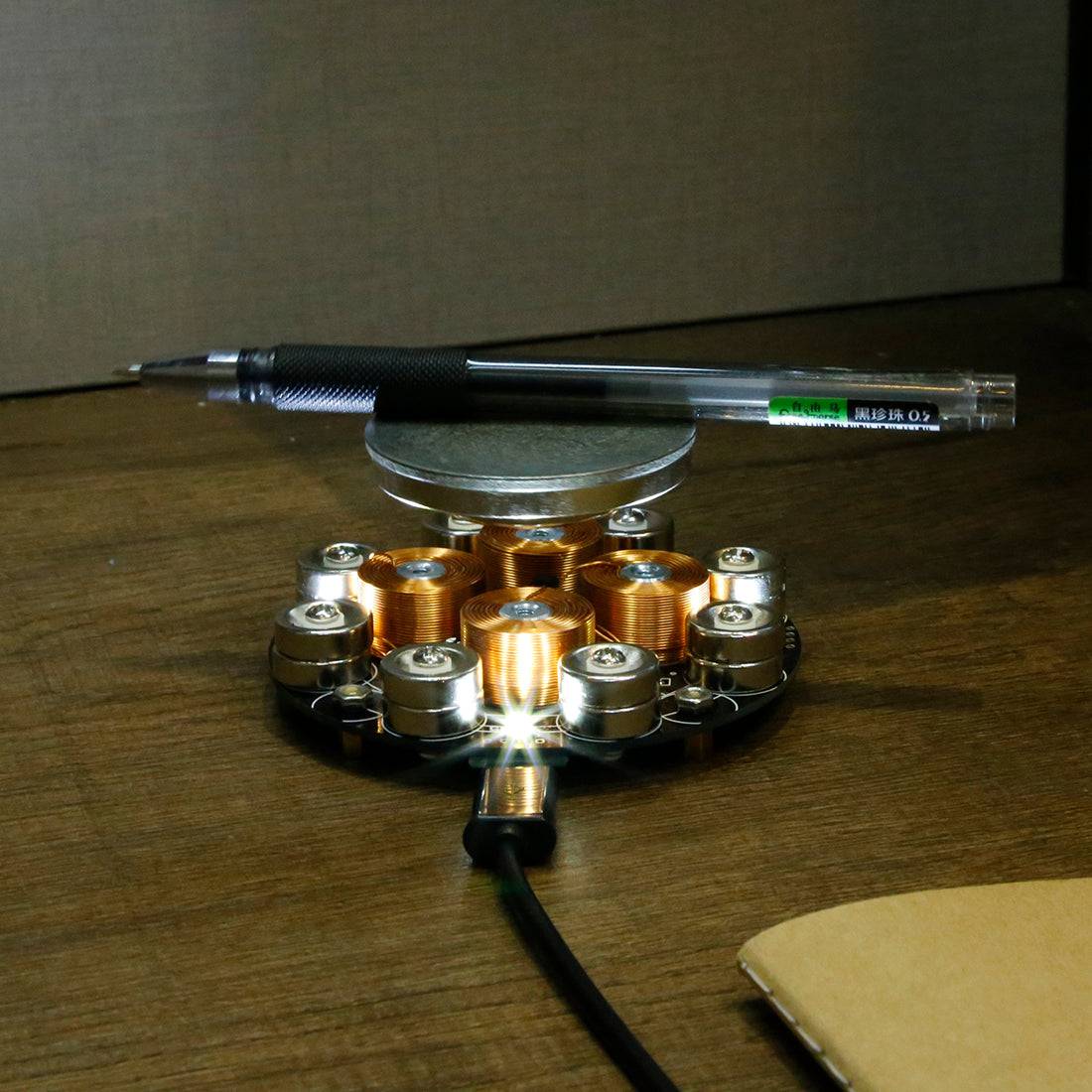 Mini Magnetic Levitation Module 150g Load Maglev Display Stand DIY Core 5V USB