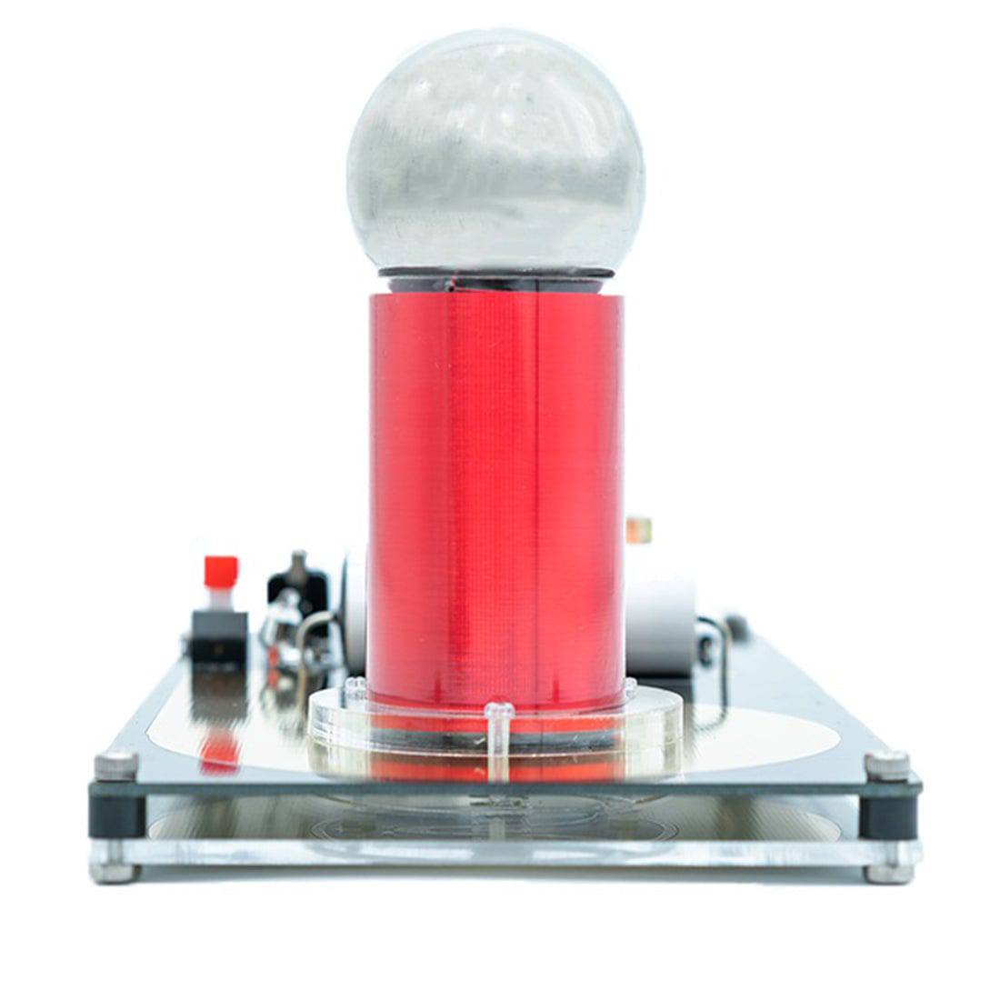 Mini Tesla Coil Arc Lighter Plasma Generator 15-24V Wireless Transmission Science Experiment Toy