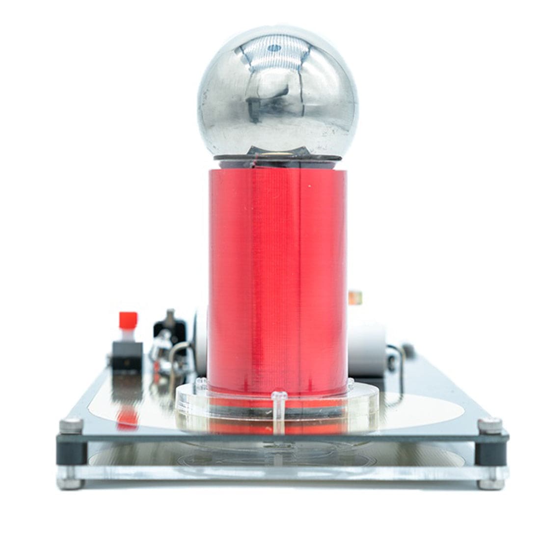 Mini Tesla Coil Arc Lighter Plasma Generator 15-24V Wireless Transmission Science Experiment Toy