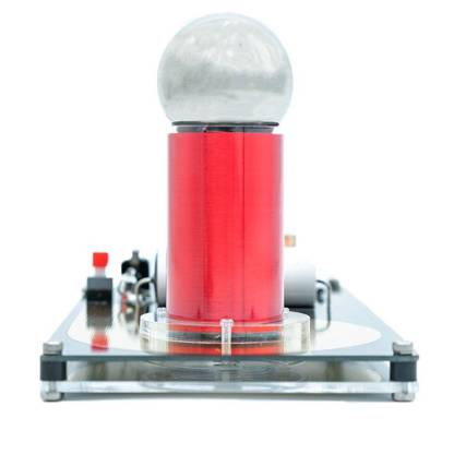 Mini Tesla Coil Arc Lighter Plasma Generator 15-24V Wireless Transmission Science Experiment Toy