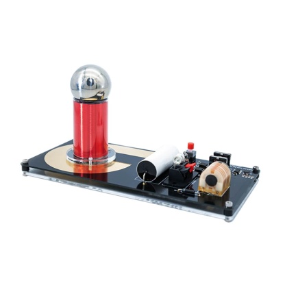 Mini Tesla Coil Arc Lighter Plasma Generator 15-24V Wireless Transmission Science Experiment Toy