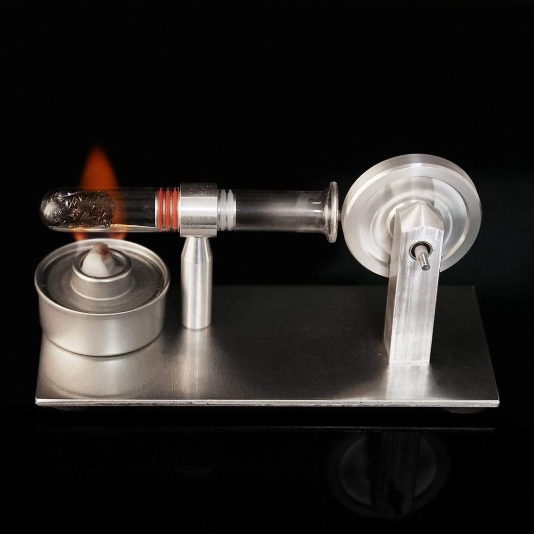 Mini Thermoacoustic Stirling Engine Model Heat Wave Power Physics Experiment Toy