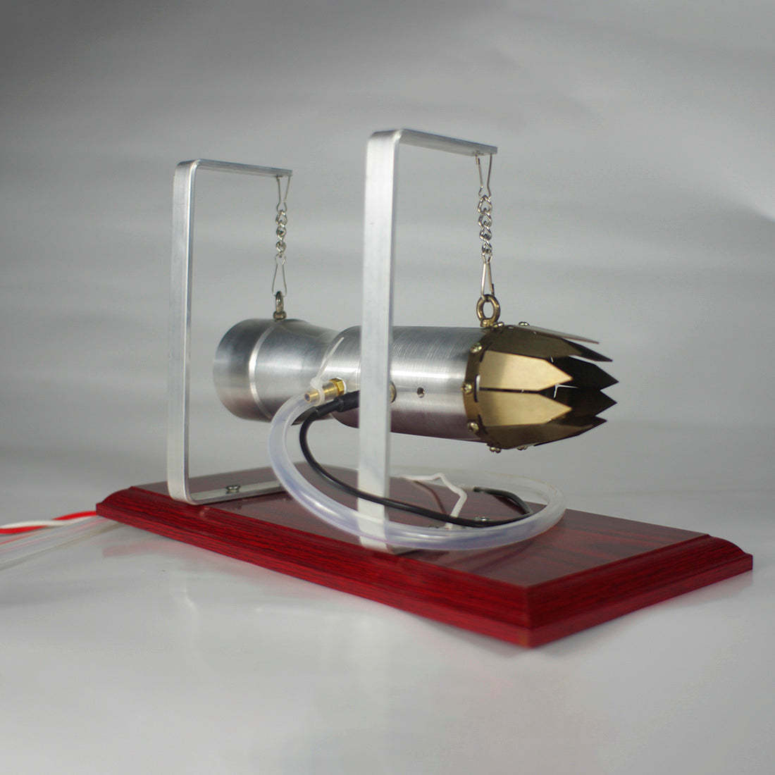 Mini Turbojet Engine Model Real Gasoline Internal Combustion Gas Turbine STEM Science Kit