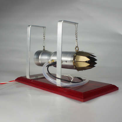 Mini Turbojet Engine Model Real Gasoline Internal Combustion Gas Turbine STEM Science Kit