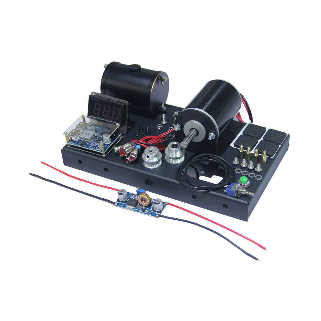 Modified 12V DC Generator Base Set for SEMTO ST-NF2 Engine Model DIY Upgrade