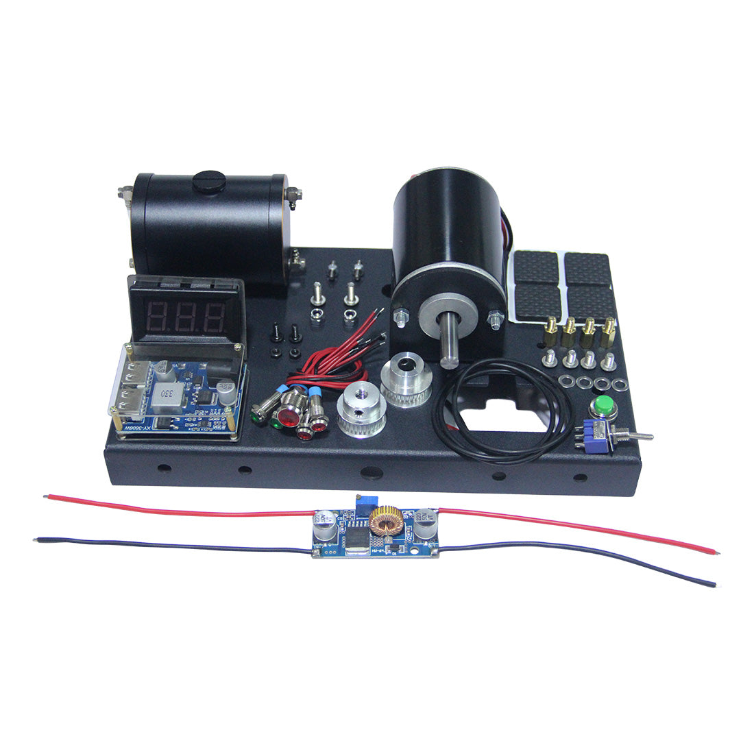 Modified 12V DC Generator Base Set for SEMTO ST-NF2 Engine Model DIY Upgrade