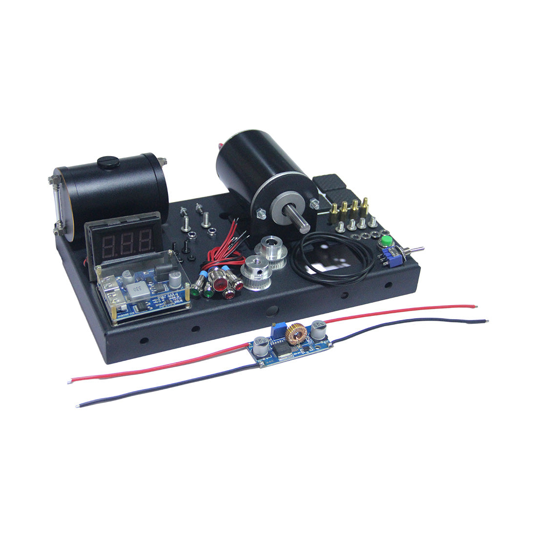 Modified 12V DC Generator Base Set for SEMTO ST-NF2 Engine Model DIY Upgrade