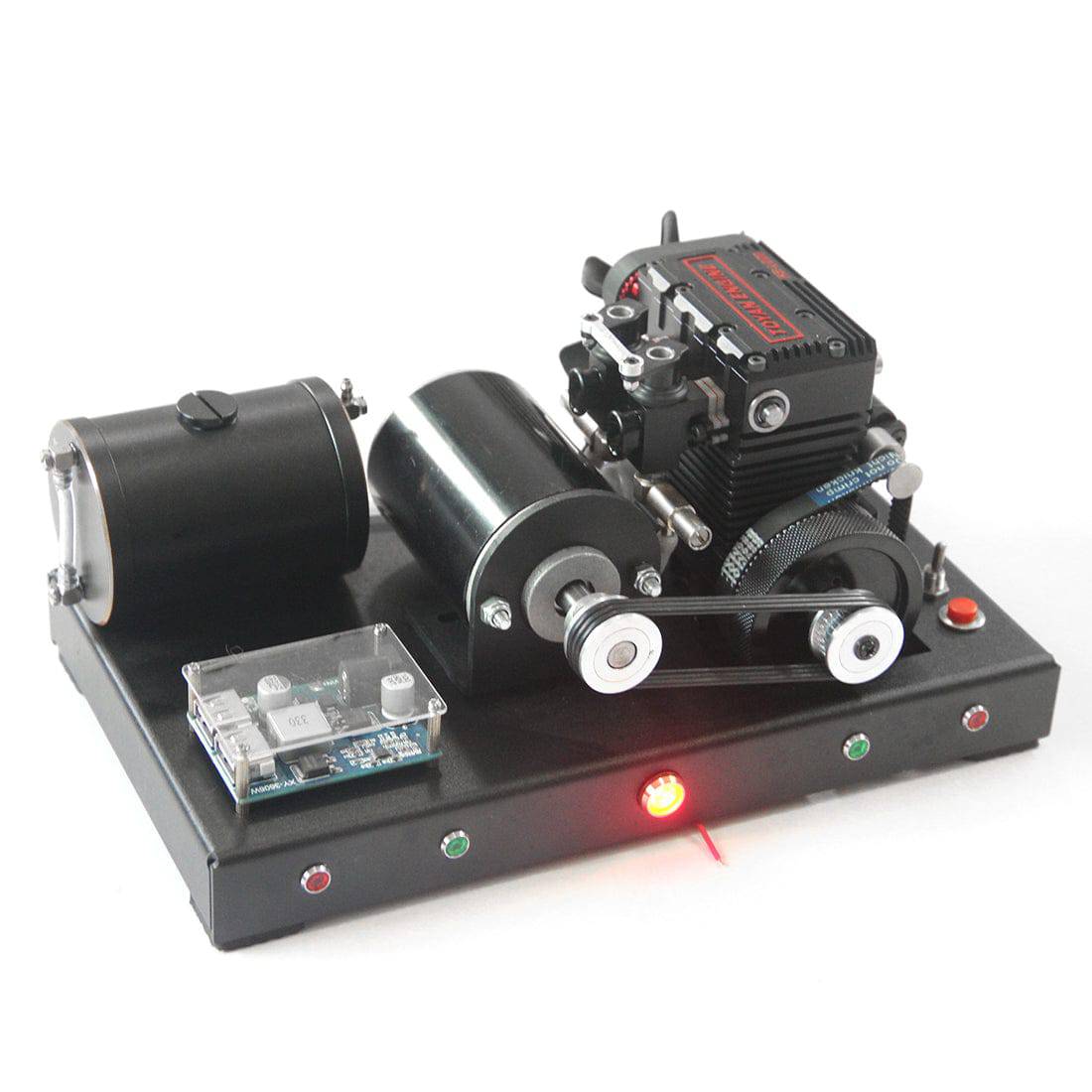 Modified TOYAN FS-L200 2-Cylinder 4-Stroke Nitro Engine Generator Model Kit 12V Output