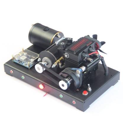 Modified TOYAN FS-L200 2-Cylinder 4-Stroke Nitro Engine Generator Model Kit 12V Output