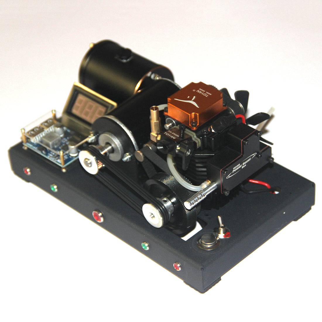 Modified TOYAN FS-S100A 4-Stroke Methanol Engine Generator Model Kit 12V Output