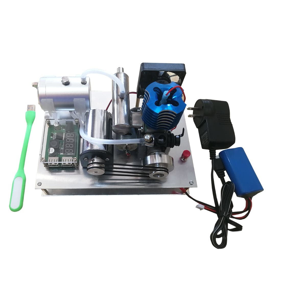 Modified VX 18 2-Stroke Gasoline Engine 12V Generator Model Kit One-Key Start