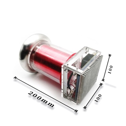 Musical Tesla Coil 20cm Arc Artificial Lightning Generator Desktop Science Toy IGBT Drive