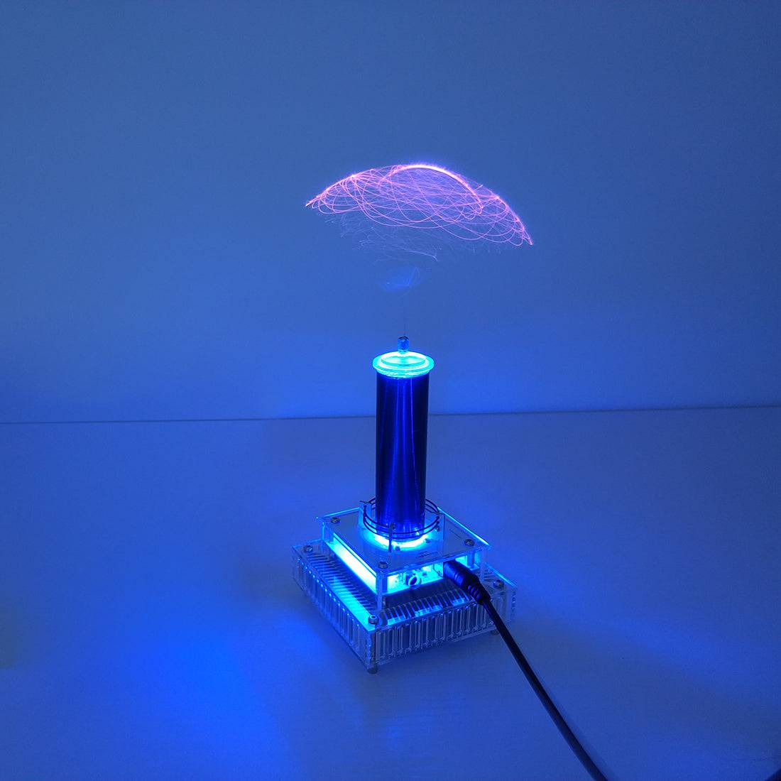 Musical Tesla Coil Plasma Speaker Kit Ion Windmill Wireless Transmission Science Toy 24V-helloworld7