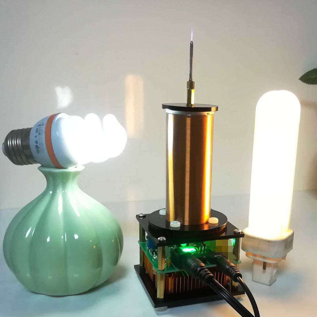 Musical Tesla Coil Plasma Speaker Kit Wireless Transmission Science Experiment Toy 24V