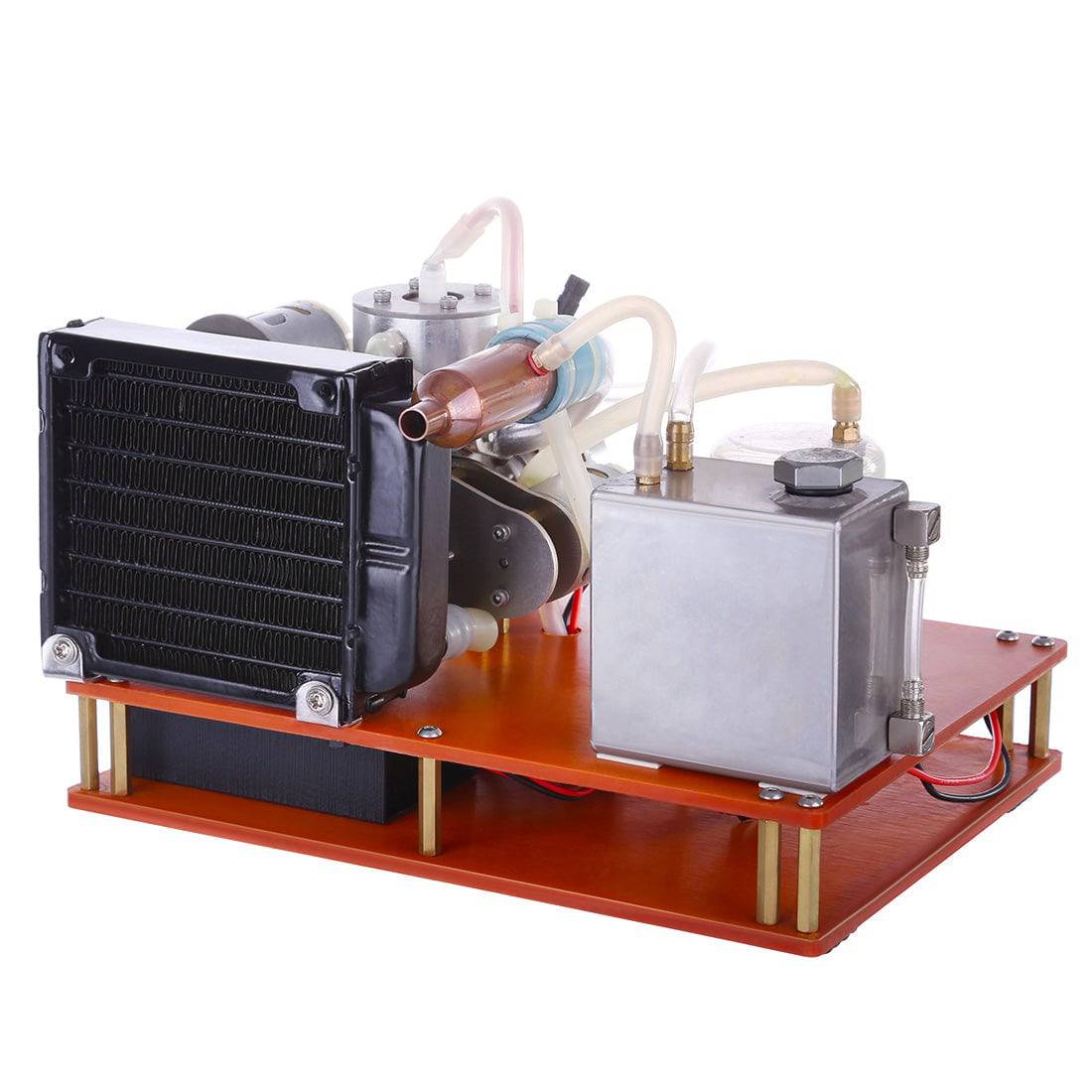 NIKKO 2-Stroke Gasoline Engine Generator Set DIY Water-Cooled 12V Micro Power Plant