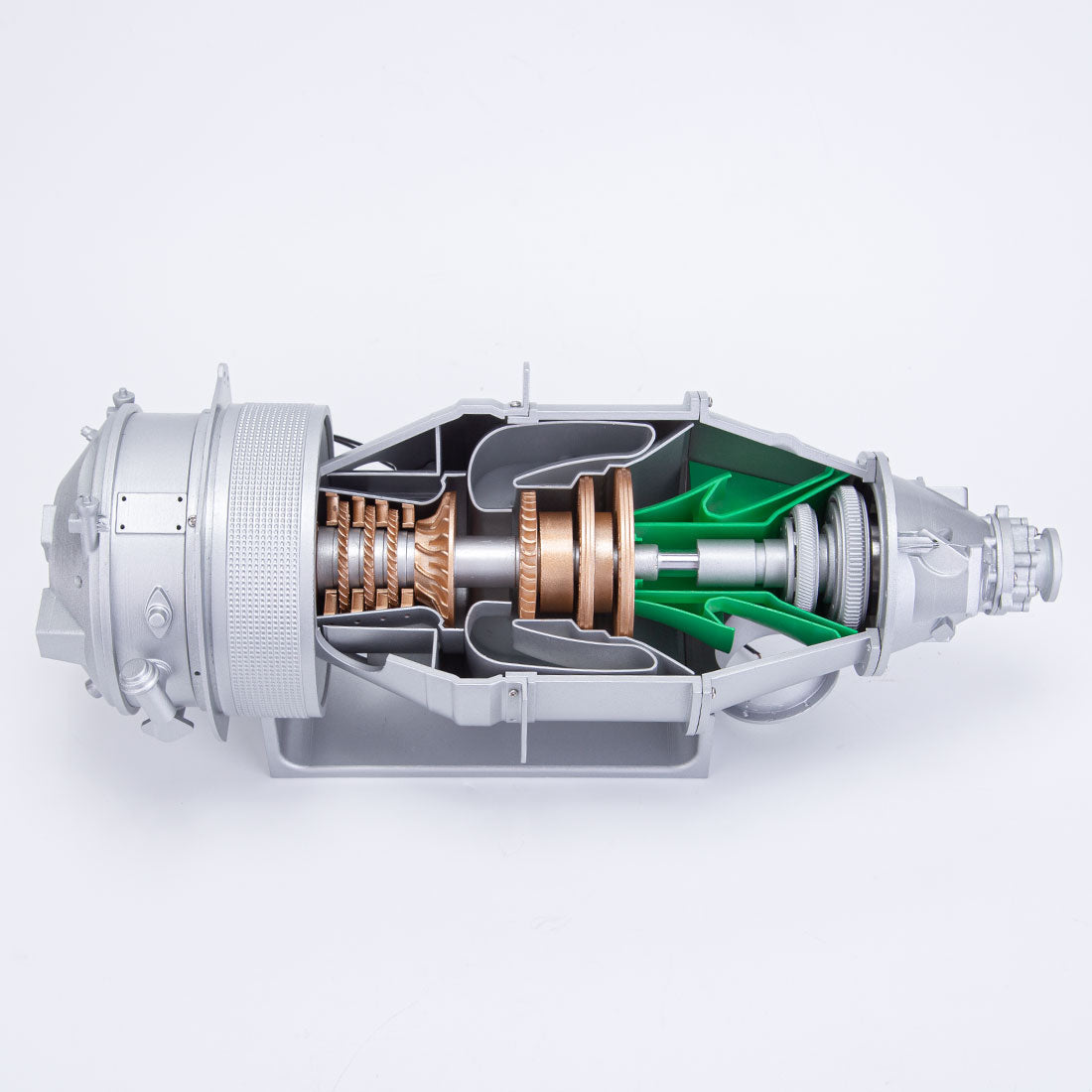 PT6A Turboprop Engine Model DIY Kit Electric Cutaway Aviation Assembly for Engineering Hobbyists-helloworld7