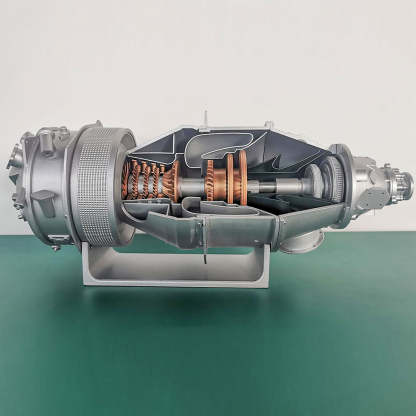 PT6A Turboprop Engine Model DIY Kit Electric Cutaway Aviation Assembly for Engineering Hobbyists-helloworld7