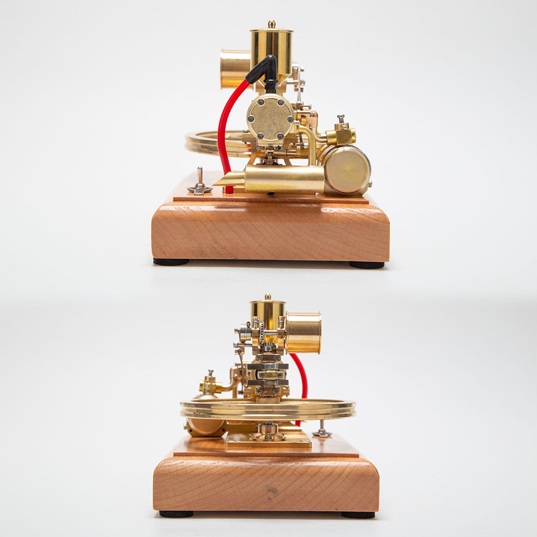 R18 1.9cc Horizontal Single Cylinder 4-Stroke Engine Model Retro Internal Combustion Gas Motor