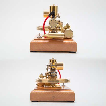 R18 1.9cc Horizontal Single Cylinder 4-Stroke Engine Model Retro Internal Combustion Gas Motor