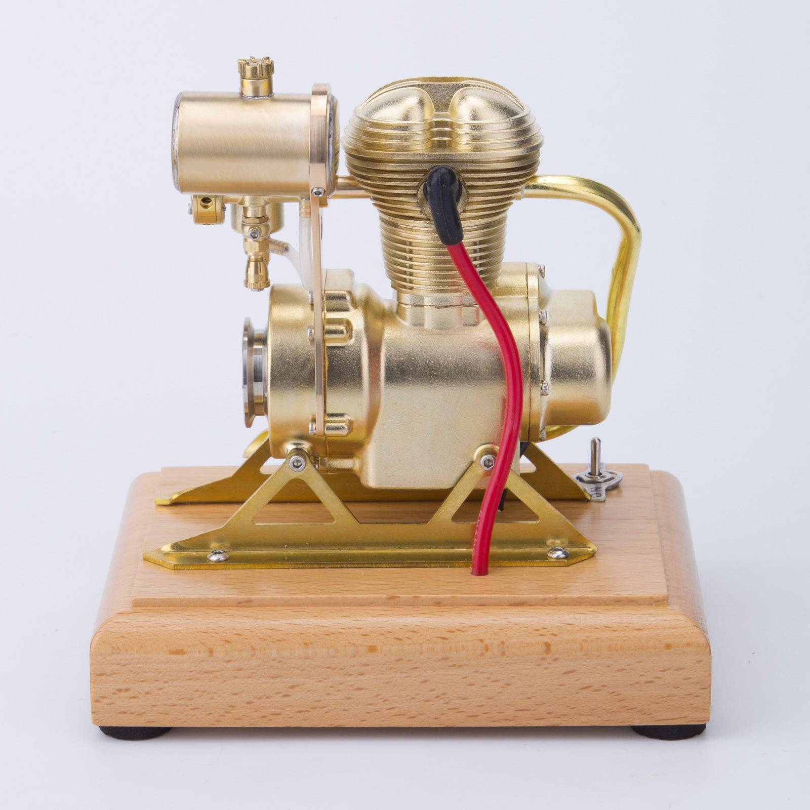 R27 1.6cc Miniature Vertical OHV 4 Stroke Motorcycle Engine Model Gift