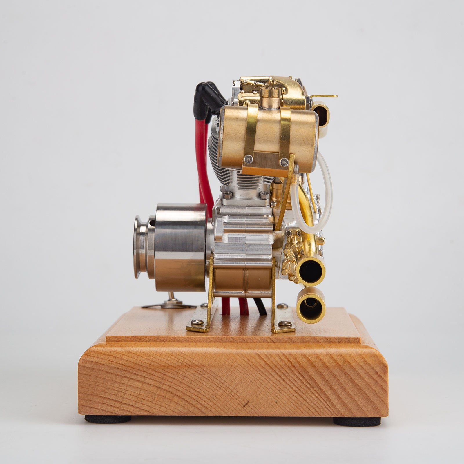 RETROL R29 4.2cc V-Twin Miniature Engine Model OHV Knucklehead Motorcycle Gas Motor Gift-helloworld7
