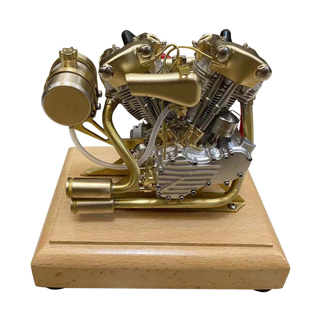 RETROL R29 4.2cc V-Twin Miniature Engine Model OHV Knucklehead Motorcycle Gas Motor Gift-helloworld7