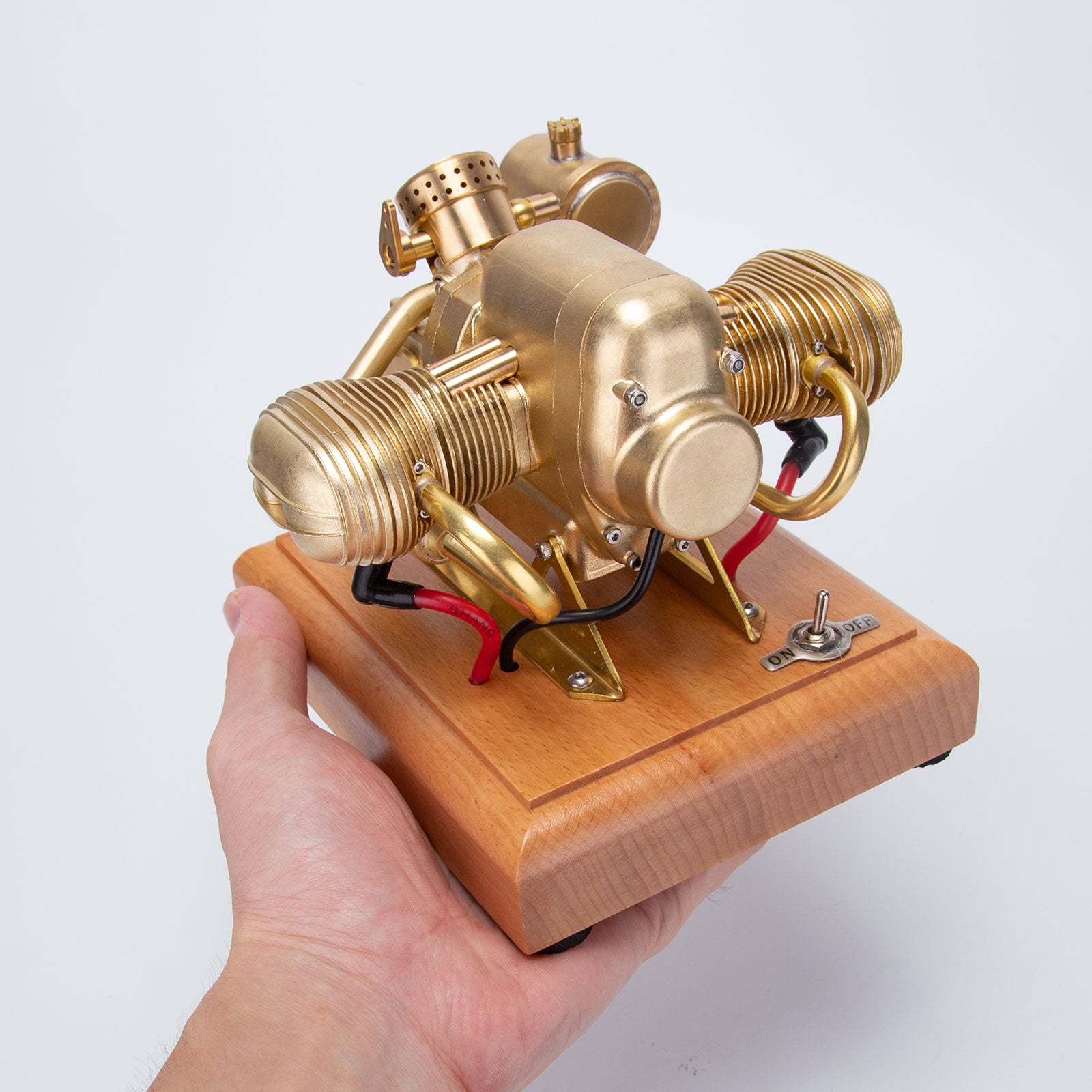 R69 3.2cc Mini Flat Twin Boxer Engine Model 4 Stroke Motorcycle Gift