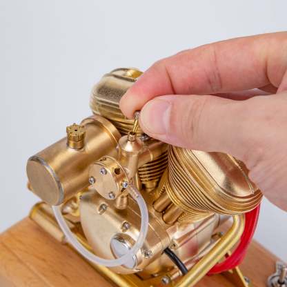 R69 3.2cc Mini Flat Twin Boxer Engine Model 4 Stroke Motorcycle Gift