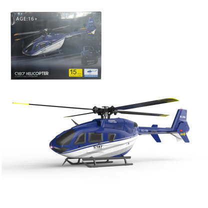 RC ERA C187 1/48 Scale EC-135 4CH Optical Flow Flybarless RC Helicopter RTF