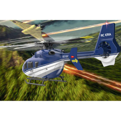RC ERA C187 1/48 Scale EC-135 4CH Optical Flow Flybarless RC Helicopter RTF