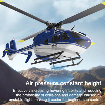 RC ERA C187 1/48 Scale EC-135 4CH Optical Flow Flybarless RC Helicopter RTF