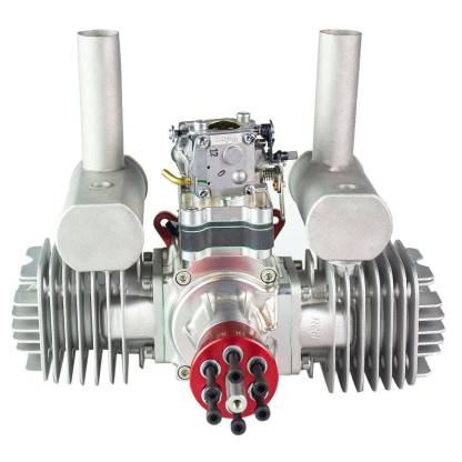 RCGF 120cc Twin Cylinder Gas Engine for Giant Scale RC Airplanes 12HP Smooth Power