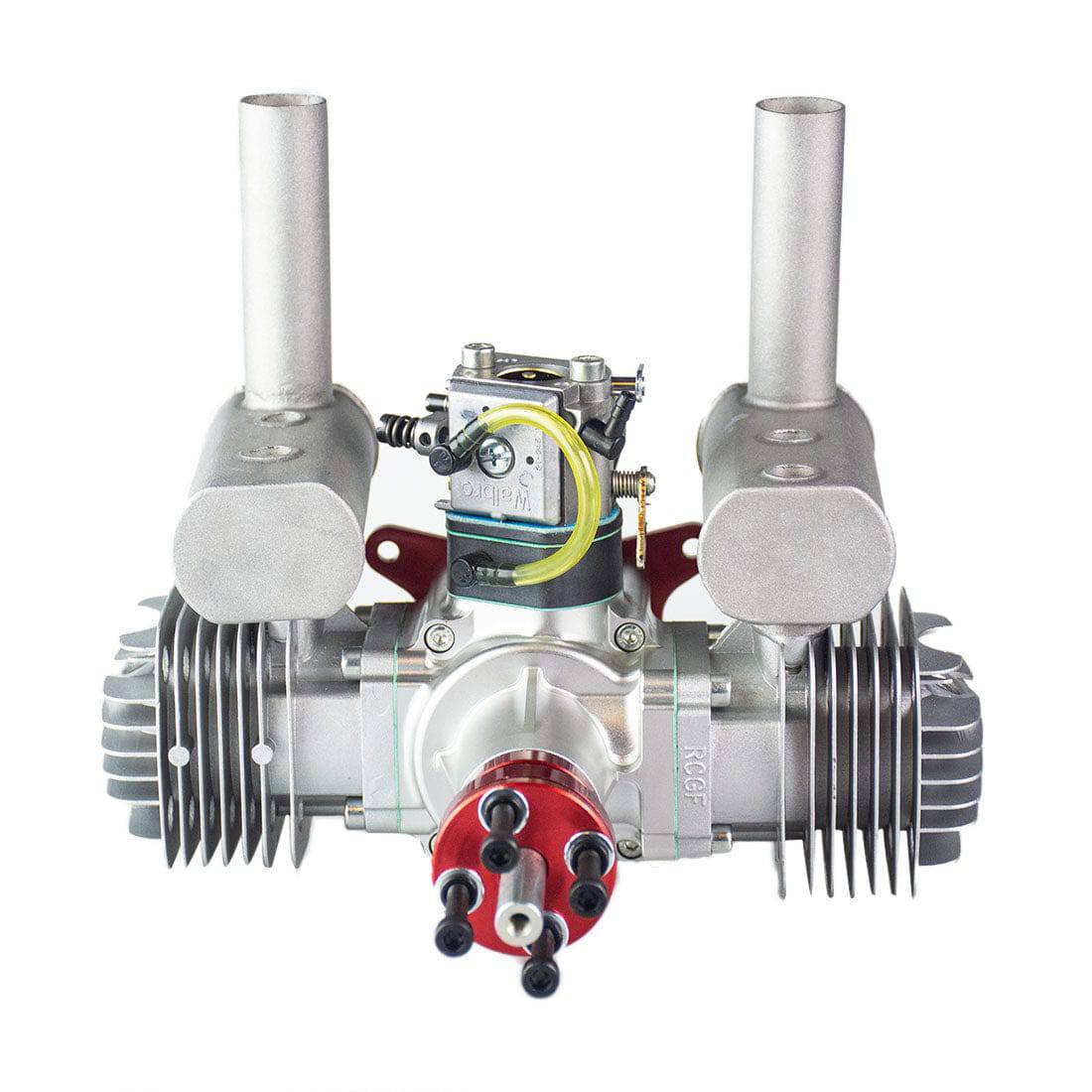 RCGF 60cc Twin Cylinder Gas Engine for RC Airplanes 7HP Low Vibration Smooth Power