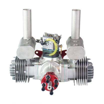 RCGF 60cc Twin Cylinder Gas Engine for RC Airplanes 7HP Low Vibration Smooth Power