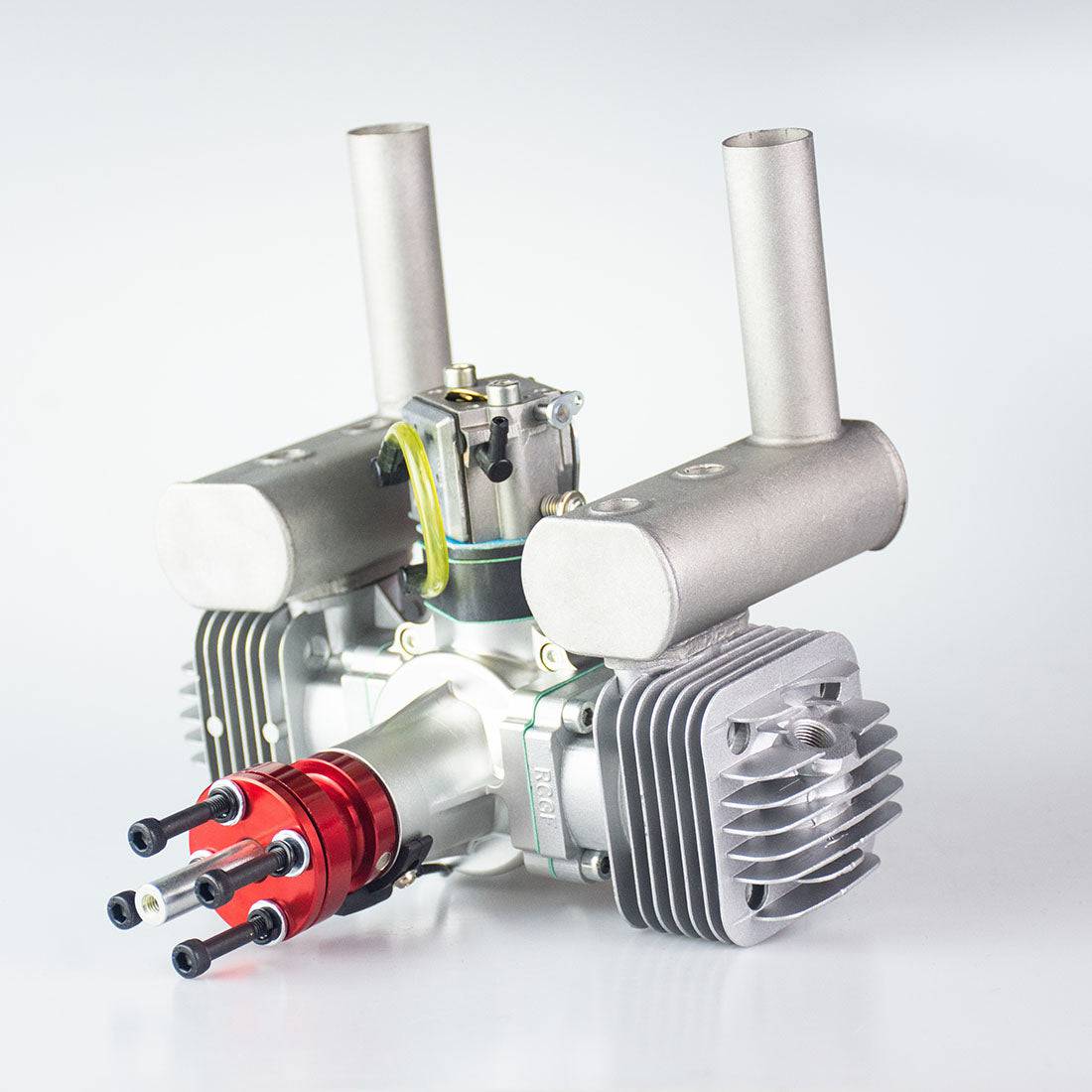 RCGF 60cc Twin Cylinder Gas Engine for RC Airplanes 7HP Low Vibration Smooth Power